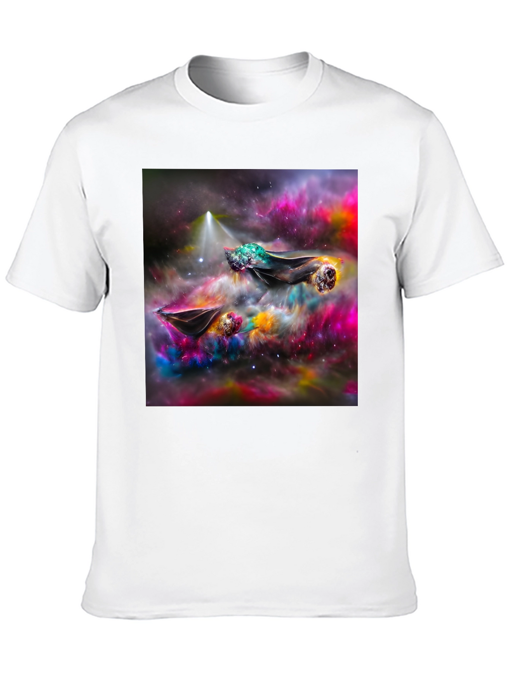 Nebula Dreamscape Tee - Cosmic Art Shirt