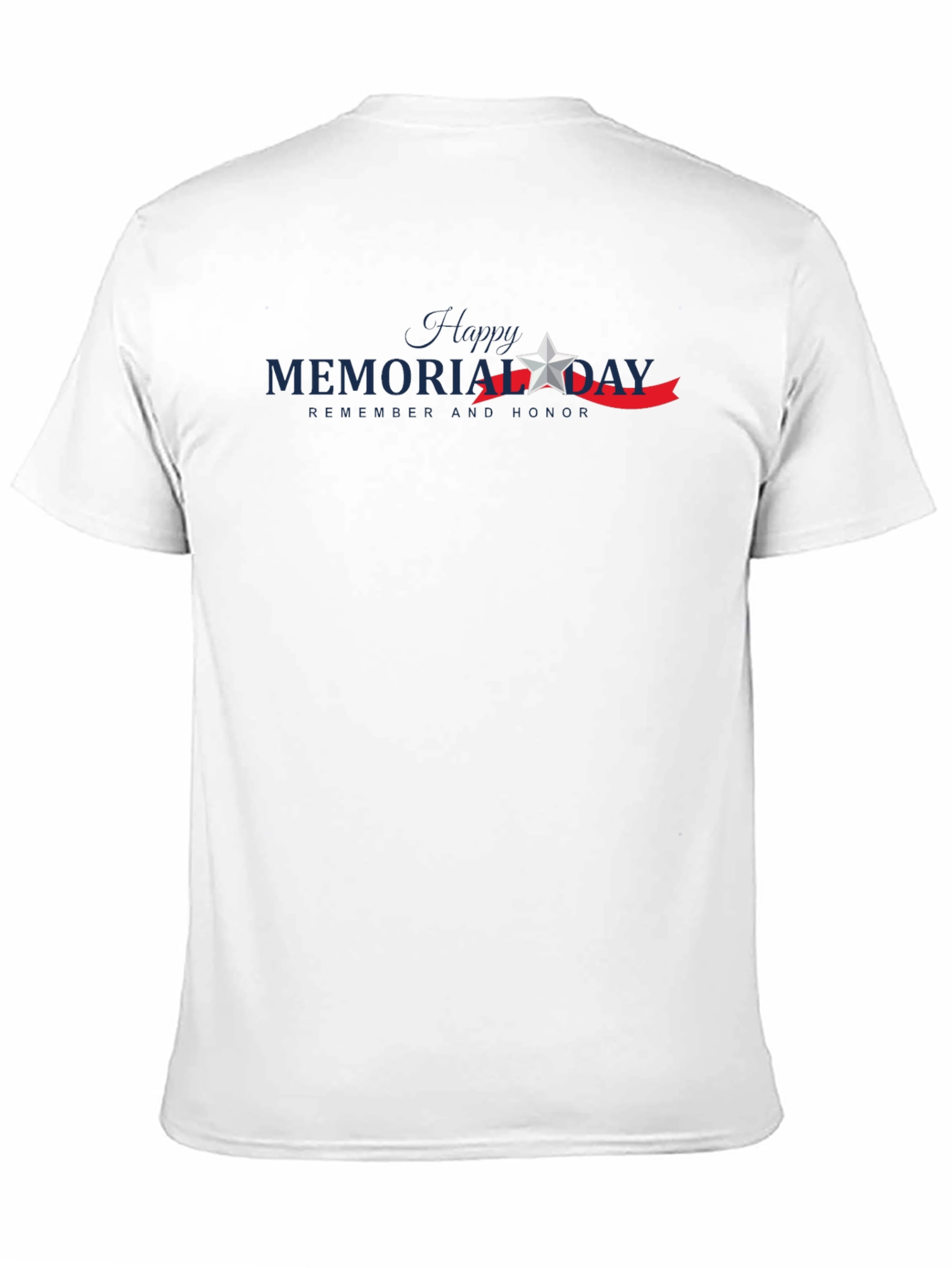 Memorial Day Remember & Honor Graphic Tee