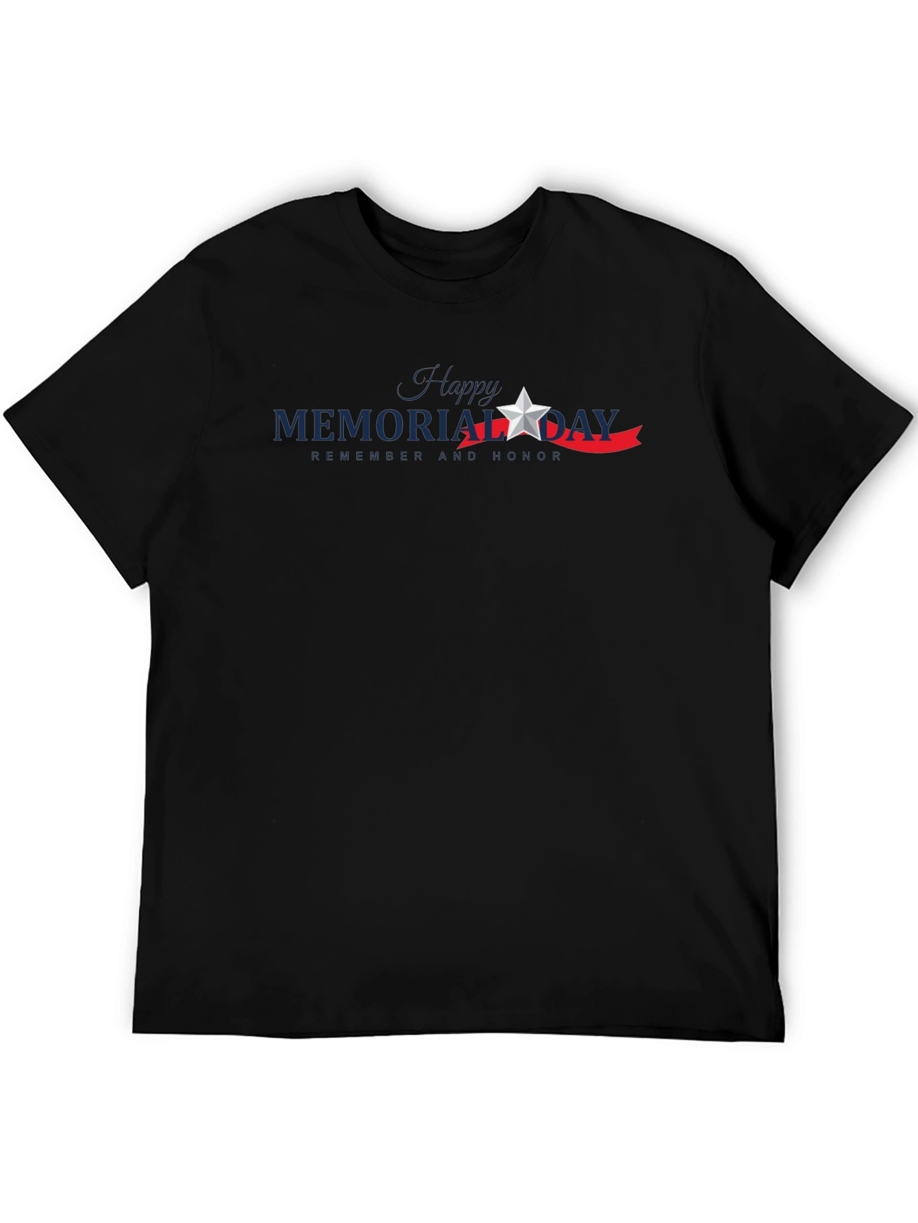 Memorial Day Remember & Honor Graphic Tee