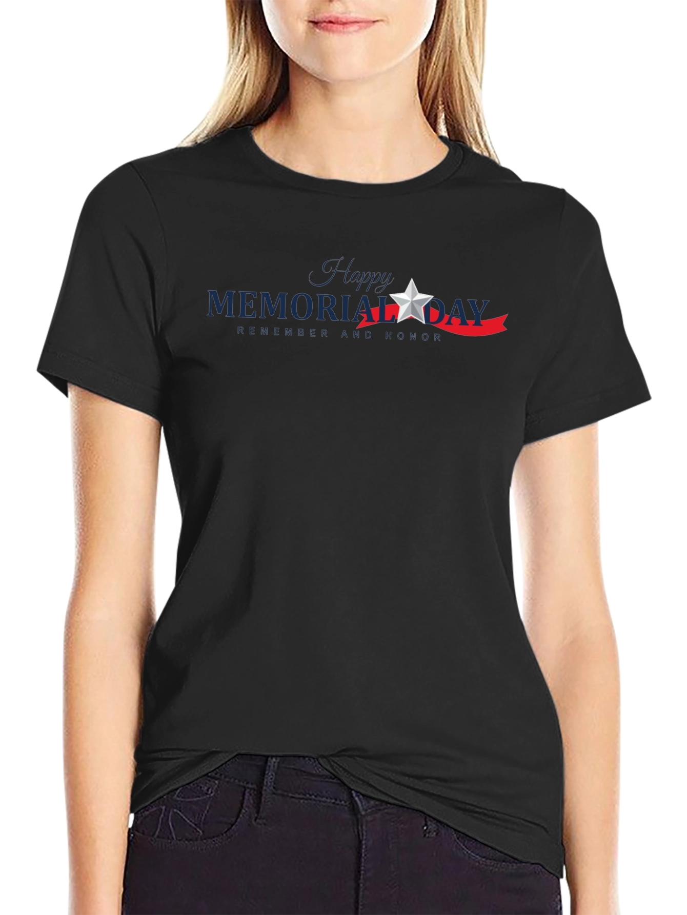 Memorial Day Remember & Honor Graphic Tee