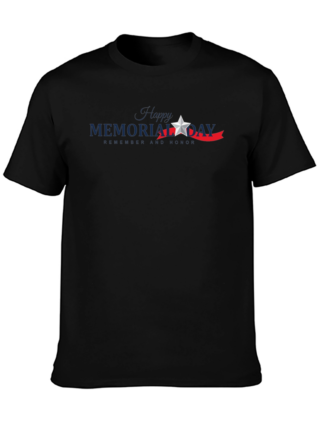 Memorial Day Remember & Honor Graphic Tee