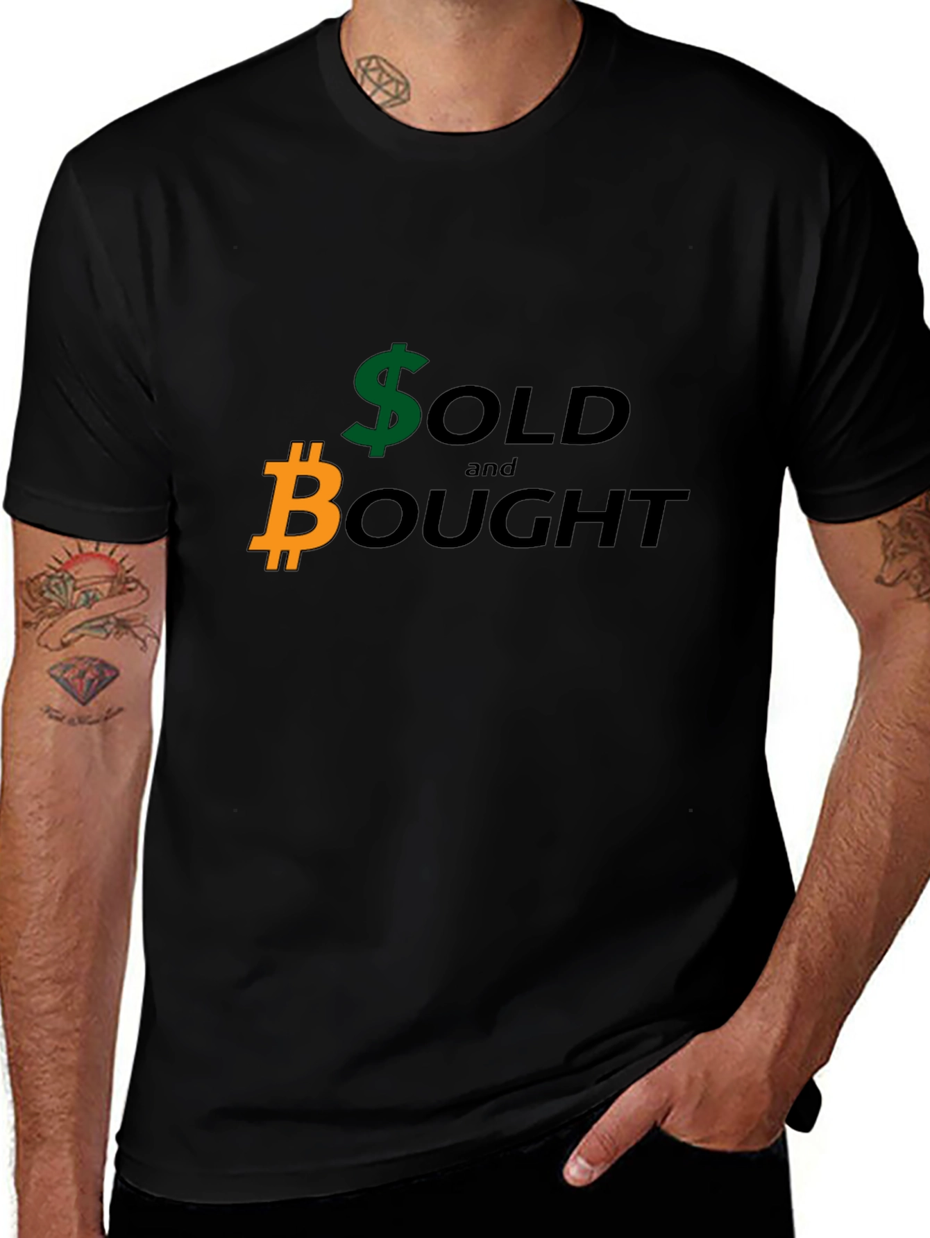Sold and Bought Crypto T-Shirt