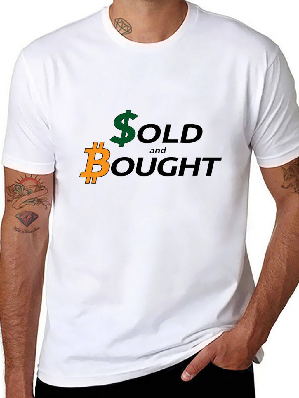 Sold and Bought Crypto T-Shirt