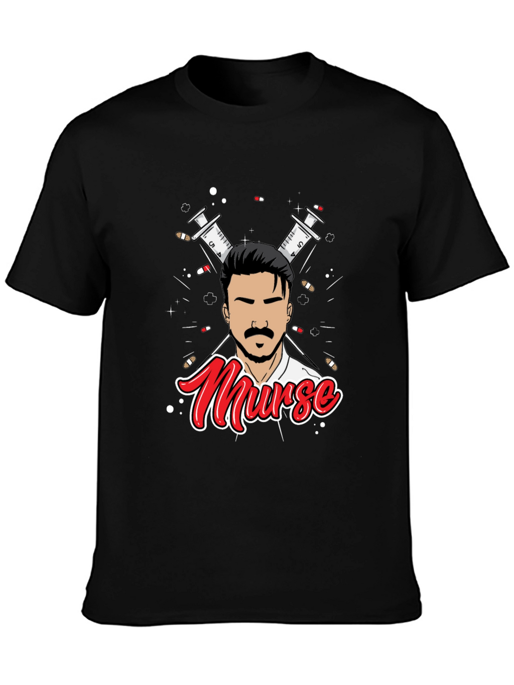 Murse Graphic T-Shirt - Novelty Nurse Design