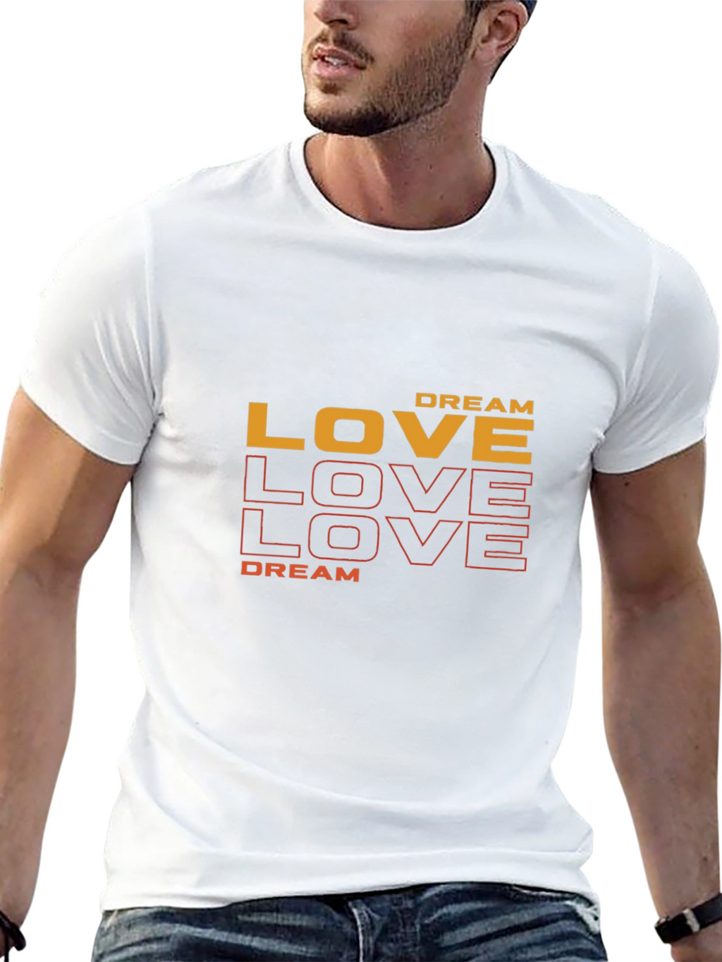 Dream Love Graphic Tee - Stylish Everyday Comfort