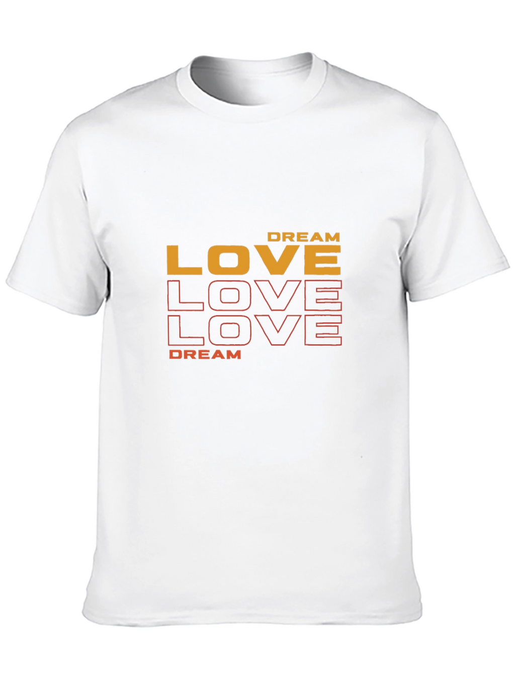 Dream Love Graphic Tee - Stylish Everyday Comfort