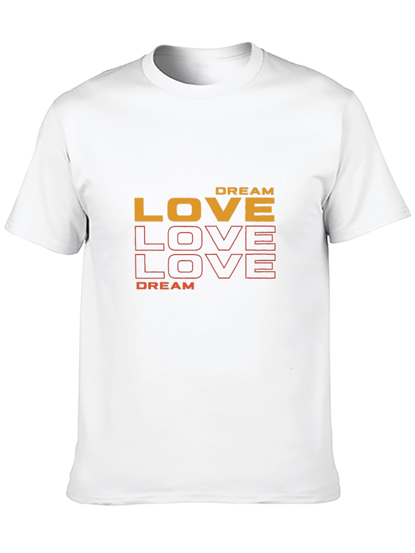 Dream Love Graphic Tee - Stylish Everyday Comfort