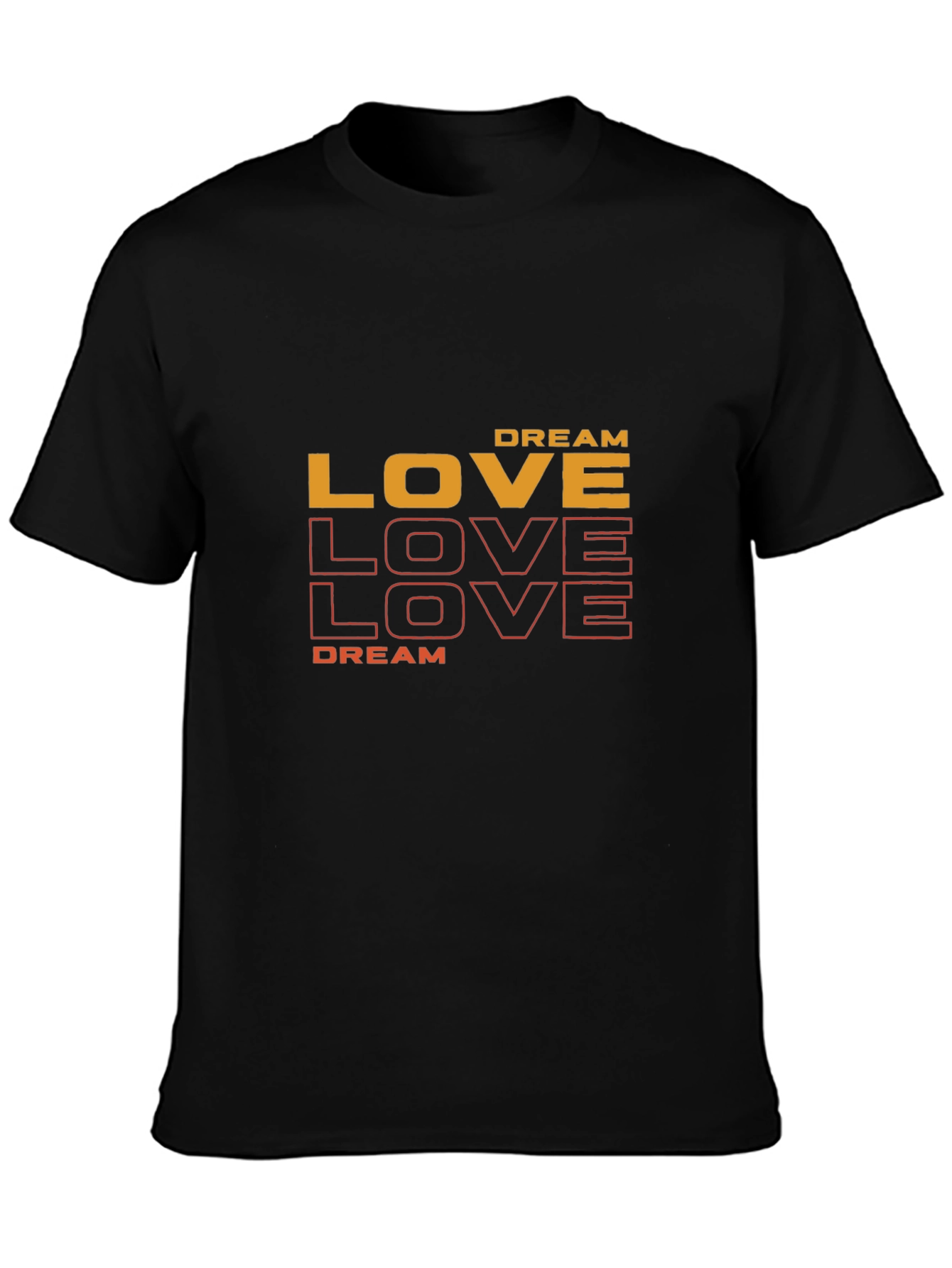 Dream Love Graphic Tee - Stylish Everyday Comfort