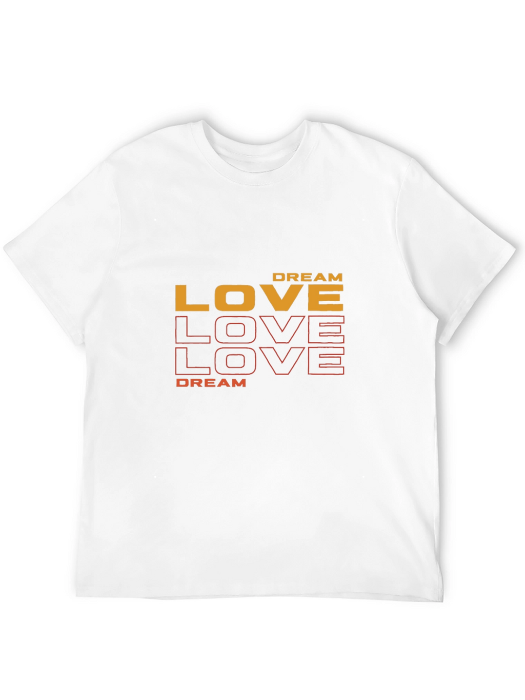 Dream Love Graphic Tee - Stylish Everyday Comfort