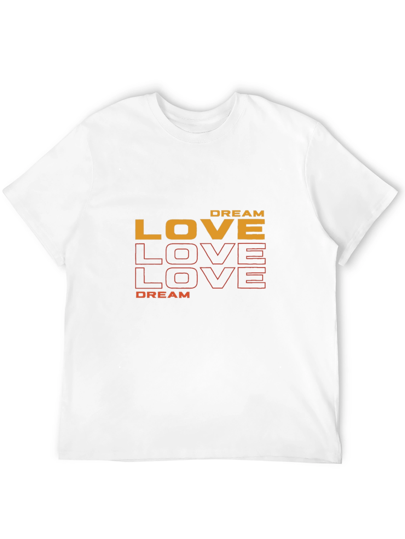 Dream Love Graphic Tee - Stylish Everyday Comfort