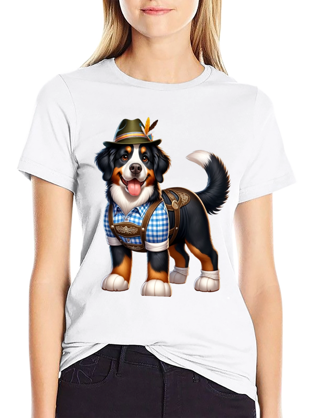 Oktoberfest Dog Tee - Bavarian Pup Style