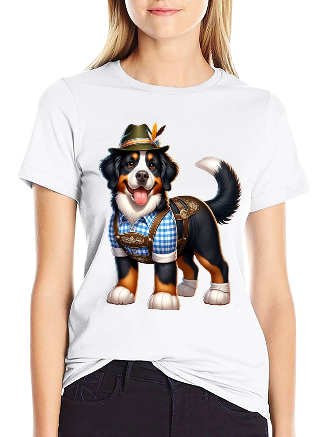 Oktoberfest Dog Tee - Bavarian Pup Style