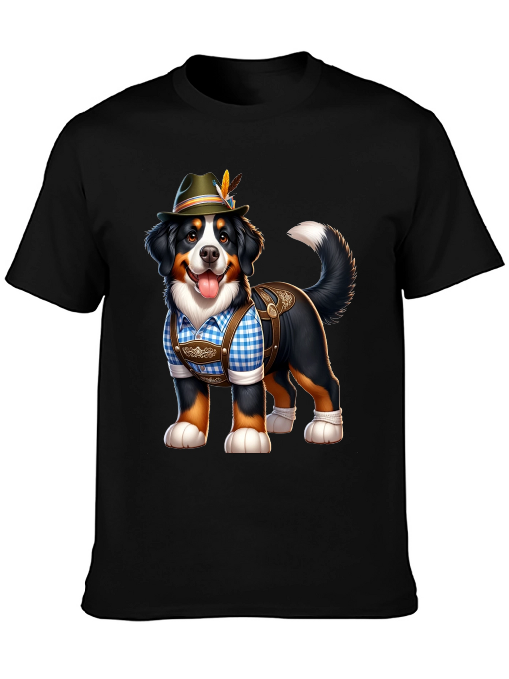 Oktoberfest Dog Tee - Bavarian Pup Style