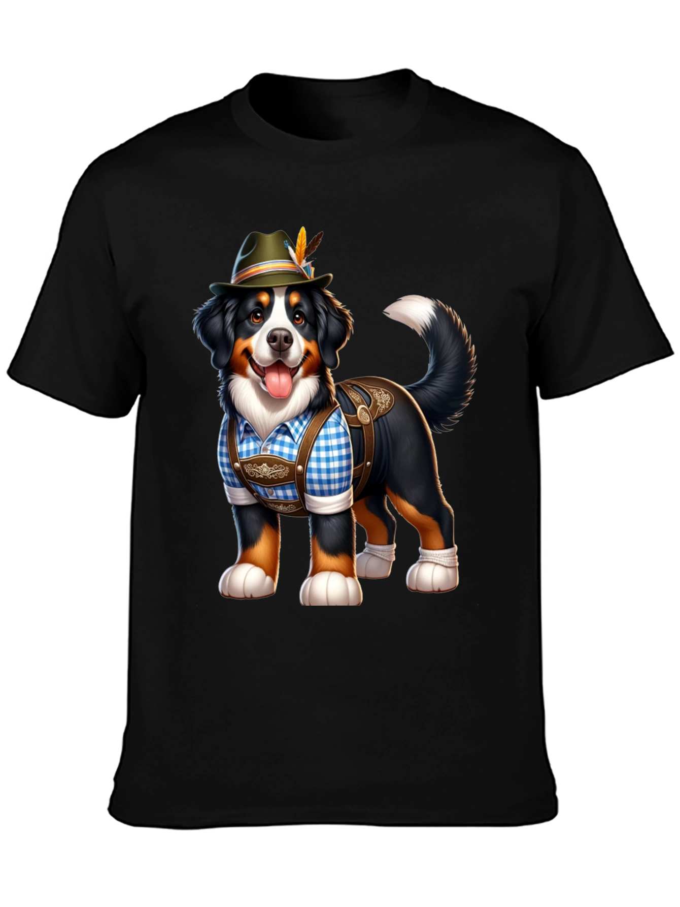 Oktoberfest Dog Tee - Bavarian Pup Style