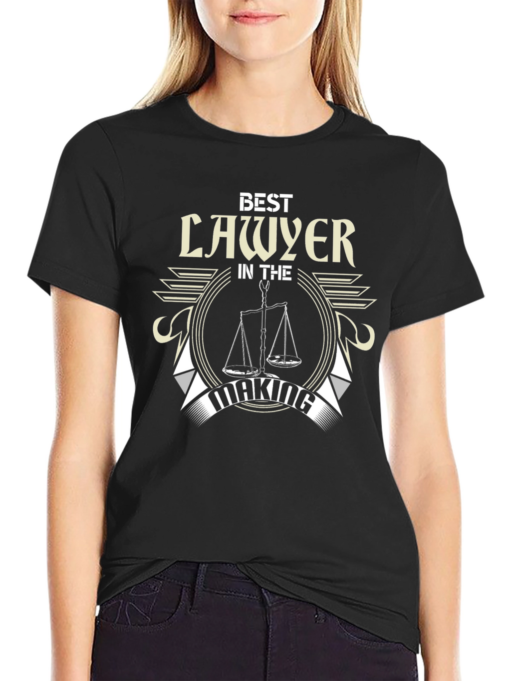 Best Lawyer In The Making T-Shirt - Black