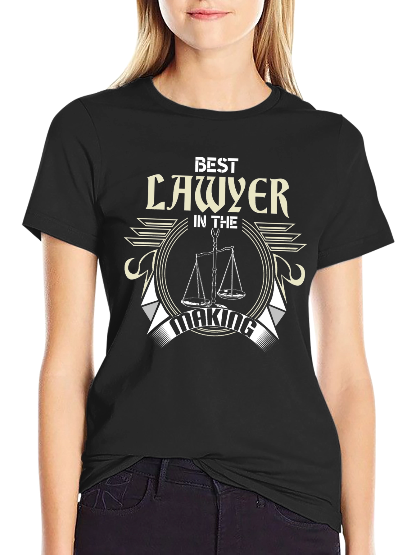 Best Lawyer In The Making T-Shirt - Black