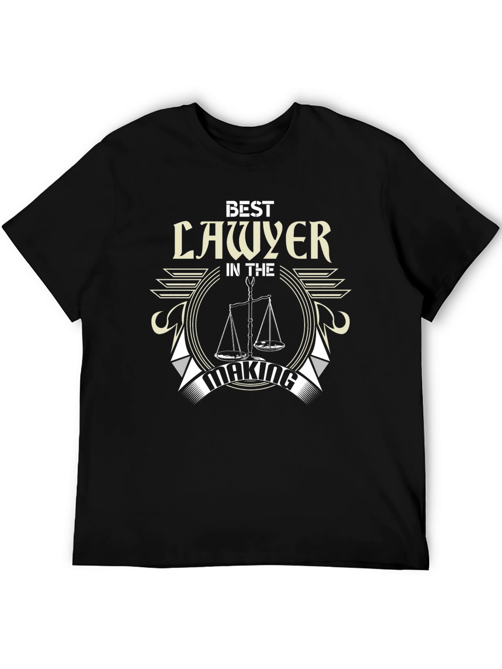 Best Lawyer In The Making T-Shirt - Black