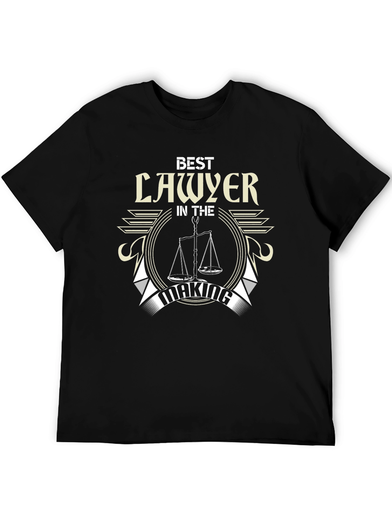 Best Lawyer In The Making T-Shirt - Black