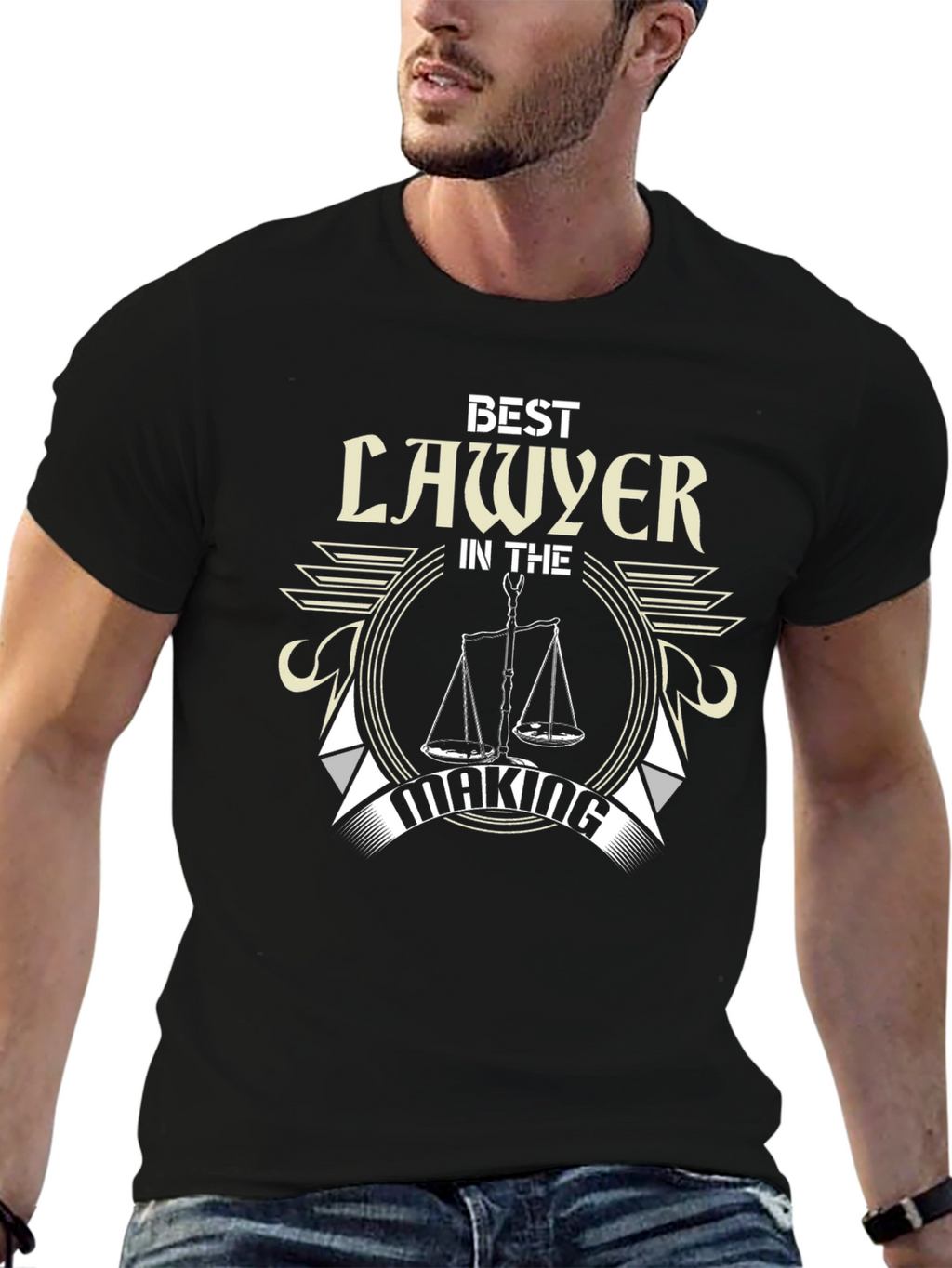 Best Lawyer In The Making T-Shirt - Black