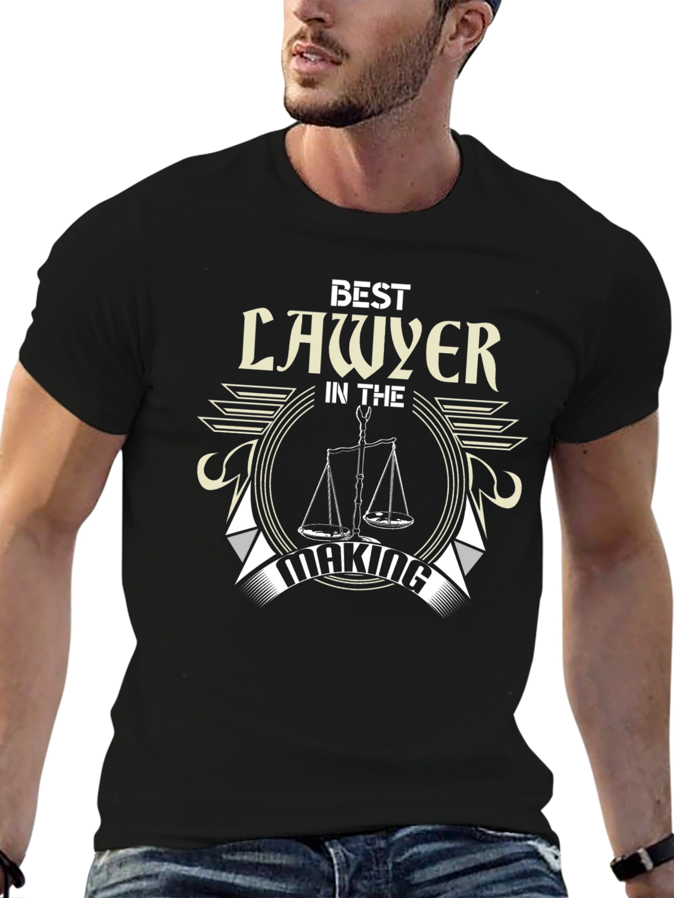 Best Lawyer In The Making T-Shirt - Black