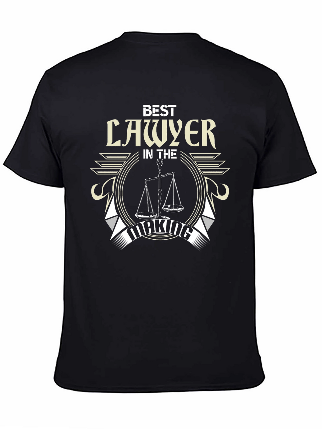 Best Lawyer In The Making T-Shirt - Black