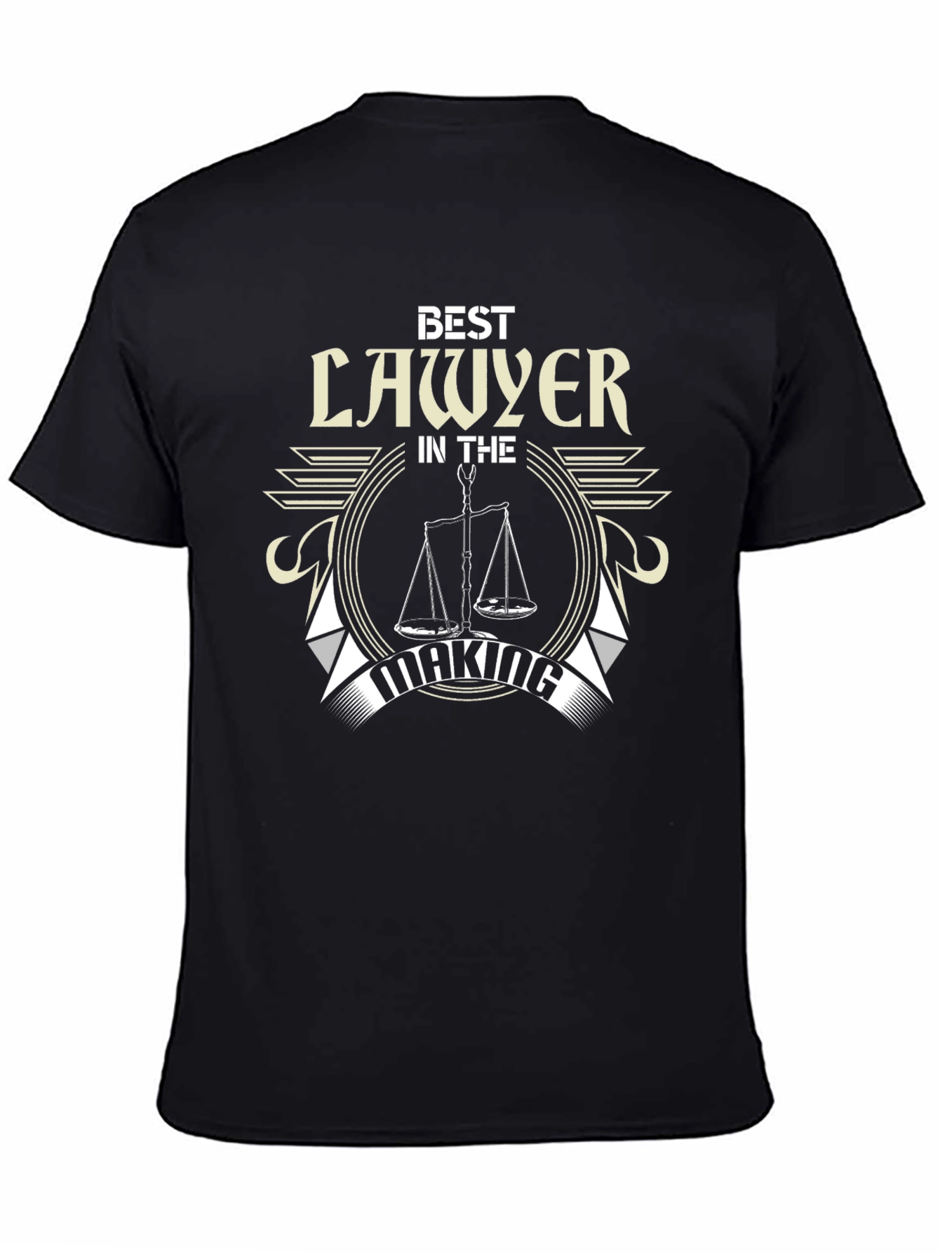 Best Lawyer In The Making T-Shirt - Black