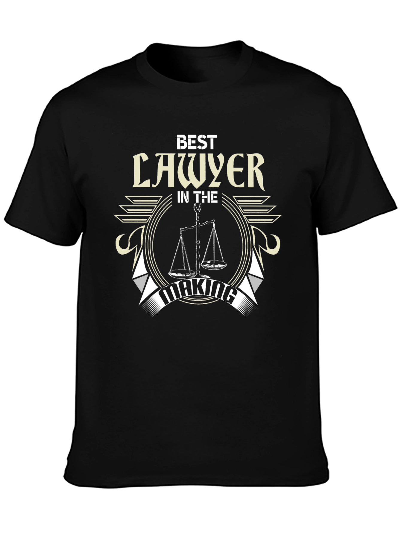 Best Lawyer In The Making T-Shirt - Black