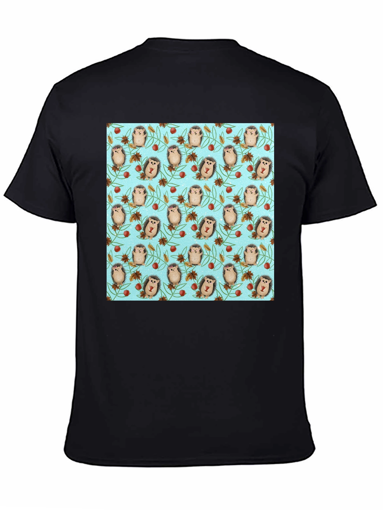 Hedgehog Pattern T-Shirt
