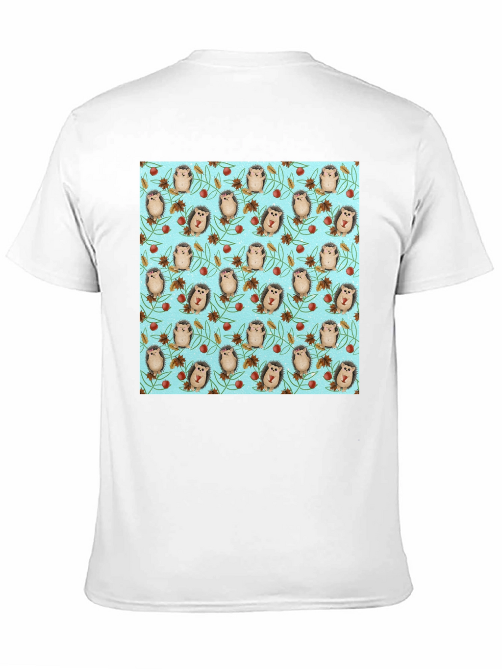 Hedgehog Pattern T-Shirt