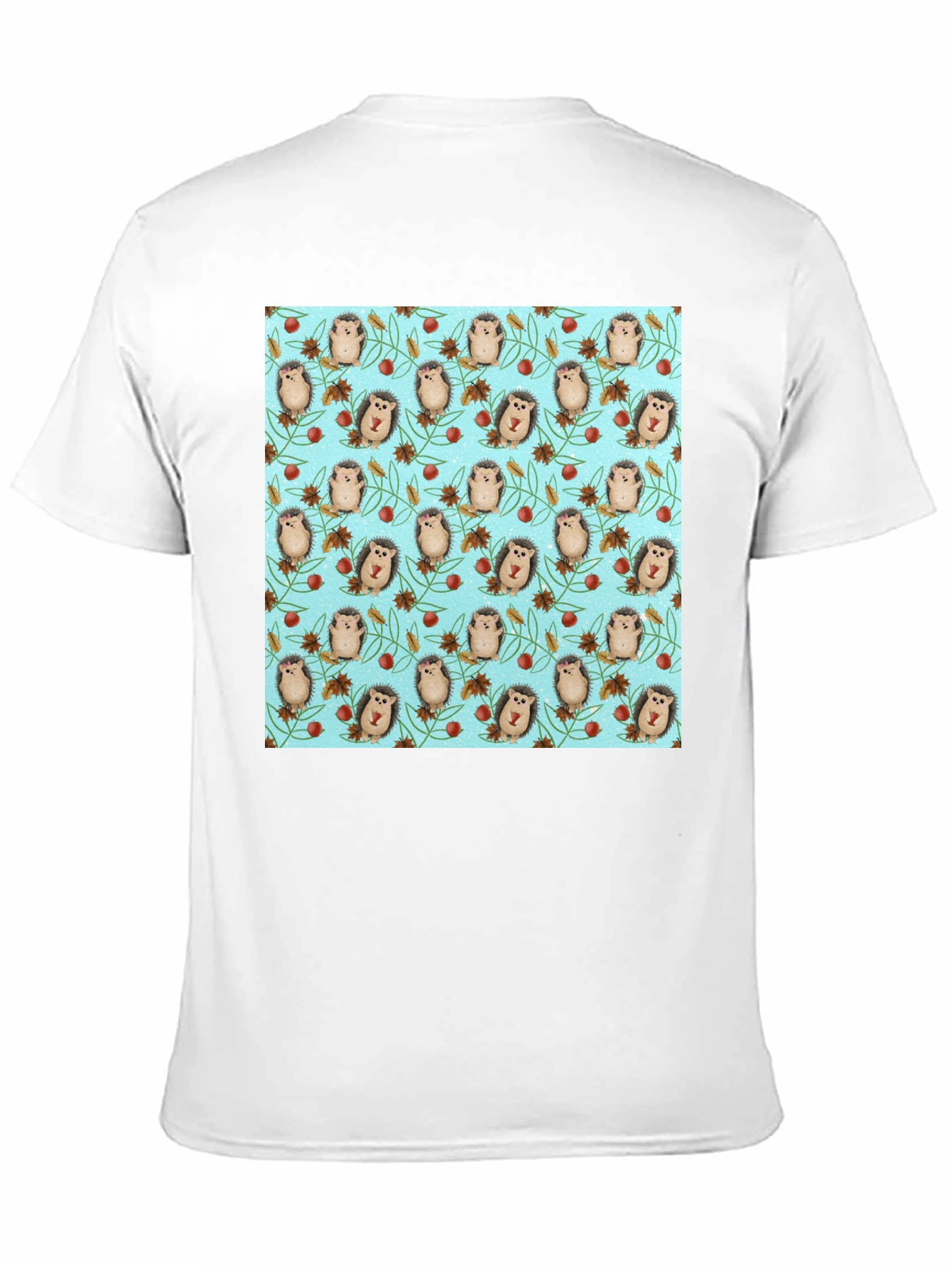 Hedgehog Pattern T-Shirt