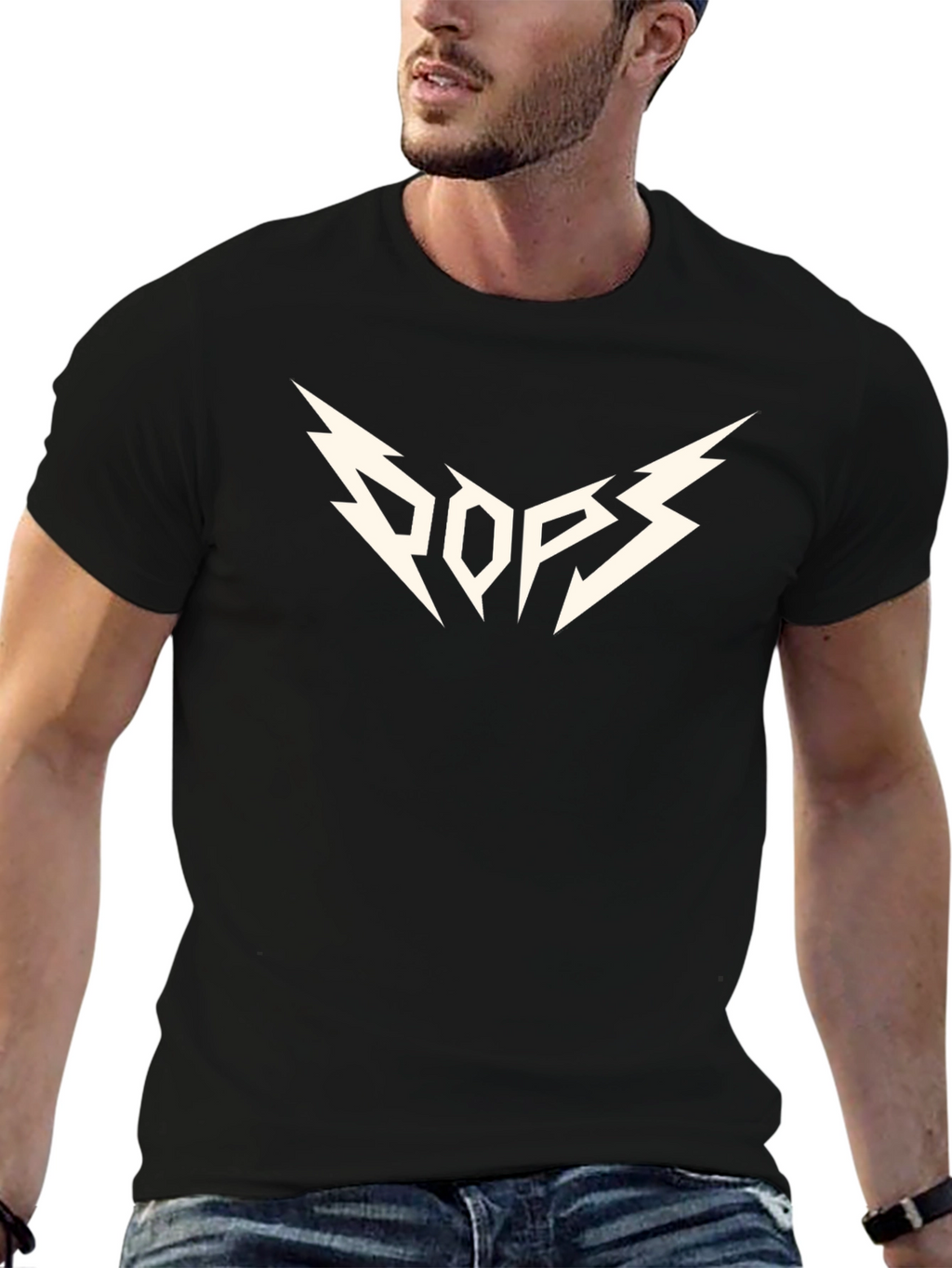 Rops Bold Graphic T-Shirt - Stylish Casual Wear