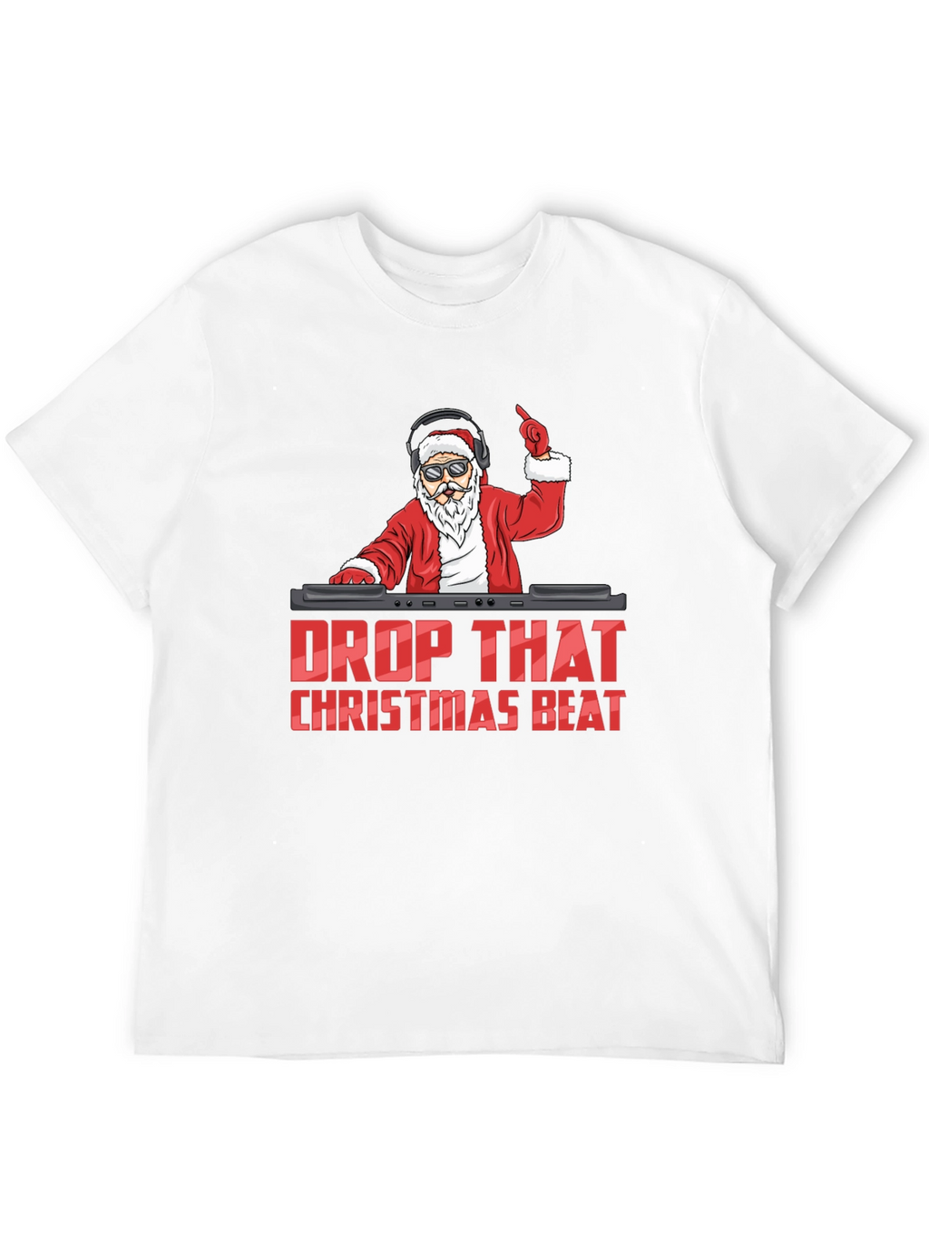 DJ Santa Christmas Beat T-Shirt