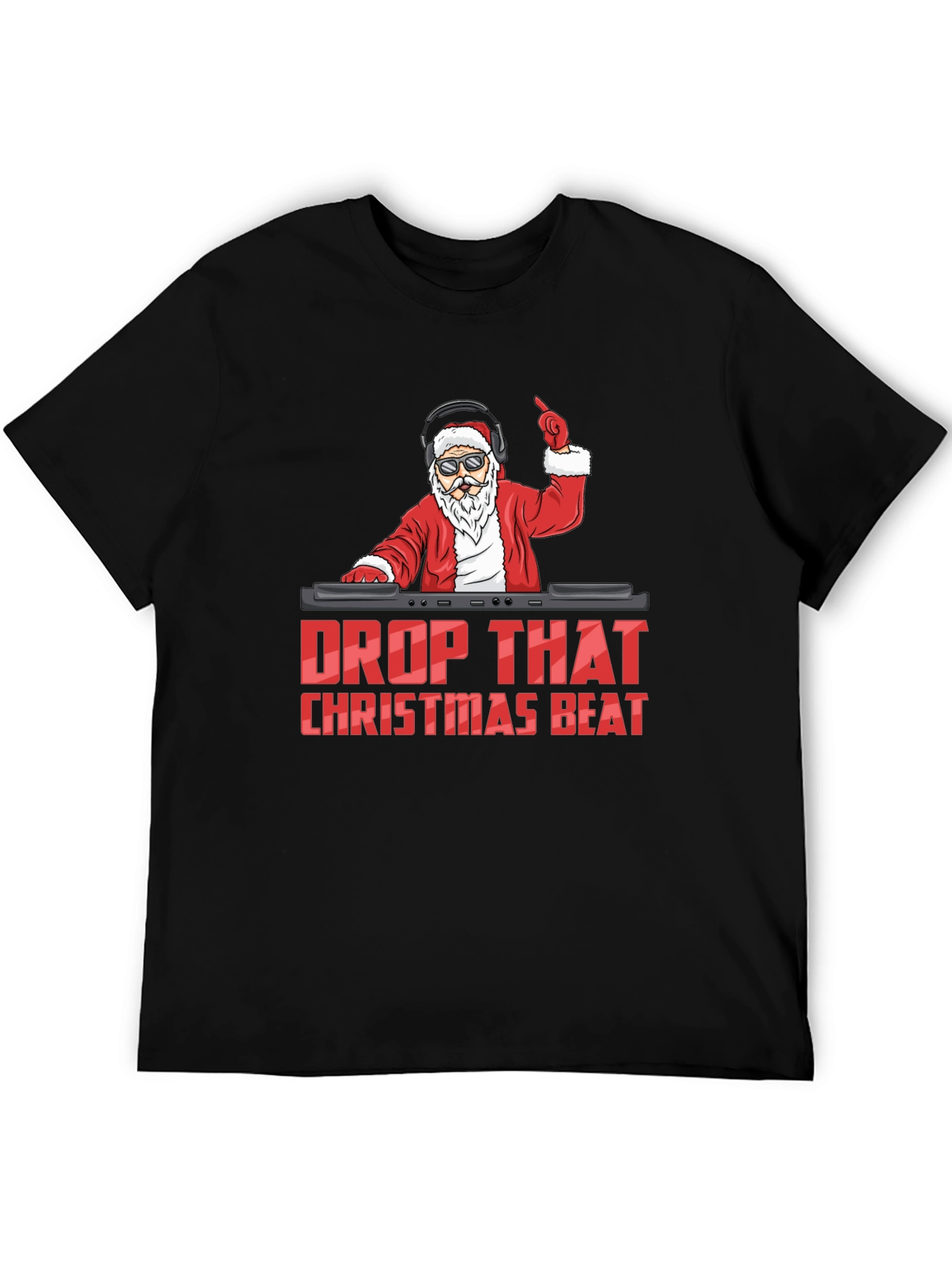 DJ Santa Christmas Beat T-Shirt