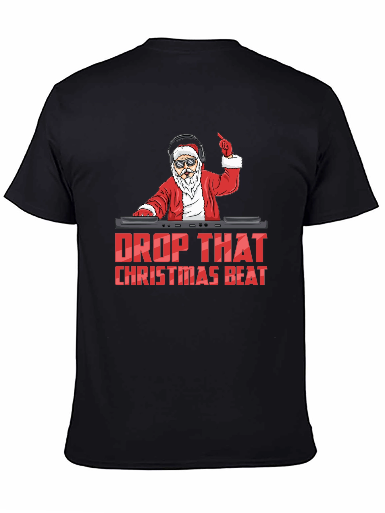 DJ Santa Christmas Beat T-Shirt
