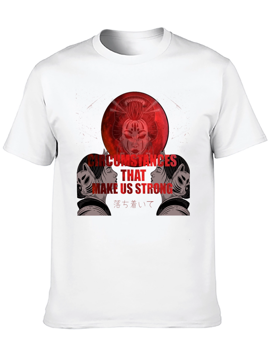 Geisha Graphic Tee - Strong Womens Empowerment Shirt