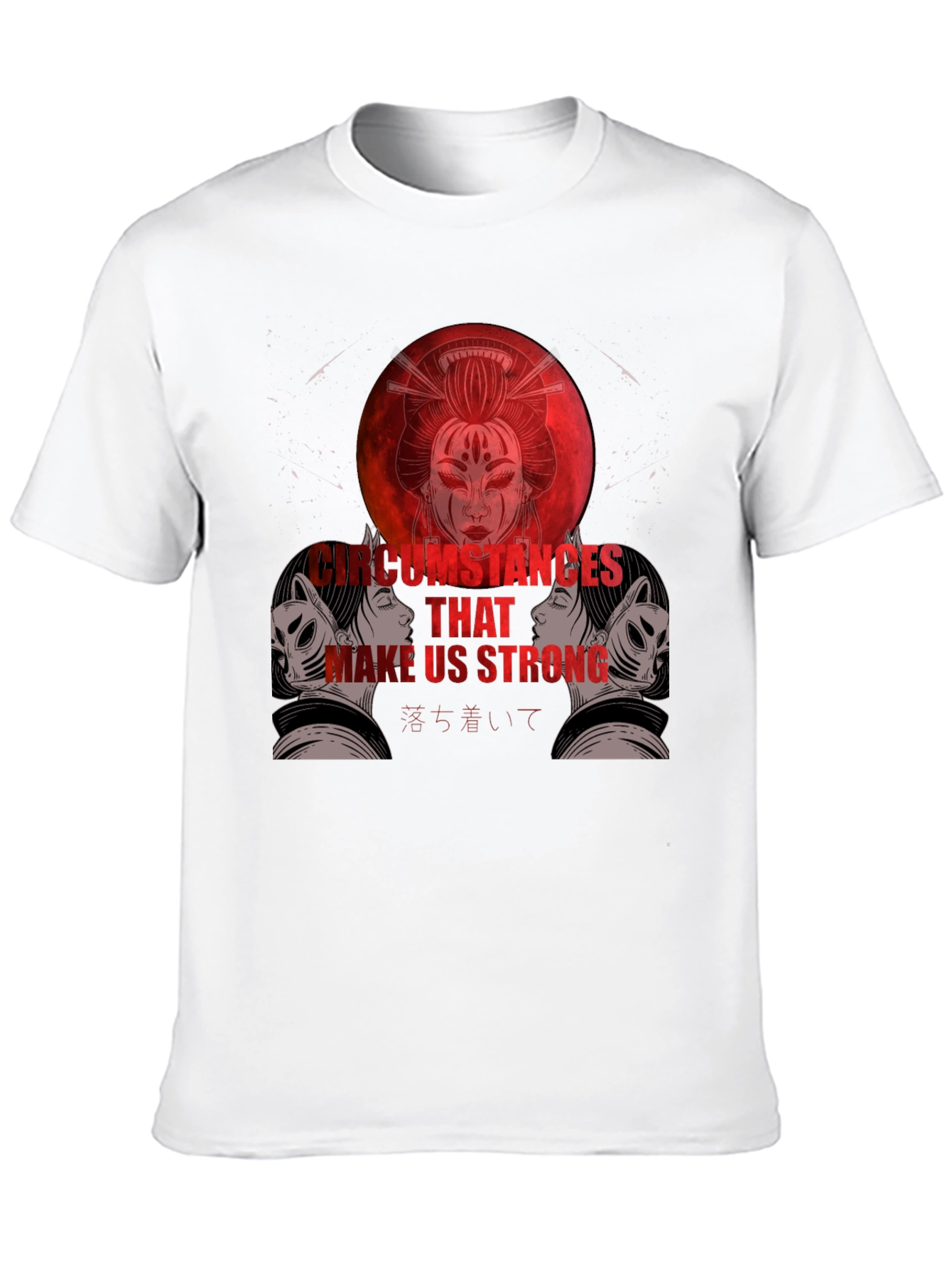 Geisha Graphic Tee - Strong Womens Empowerment Shirt
