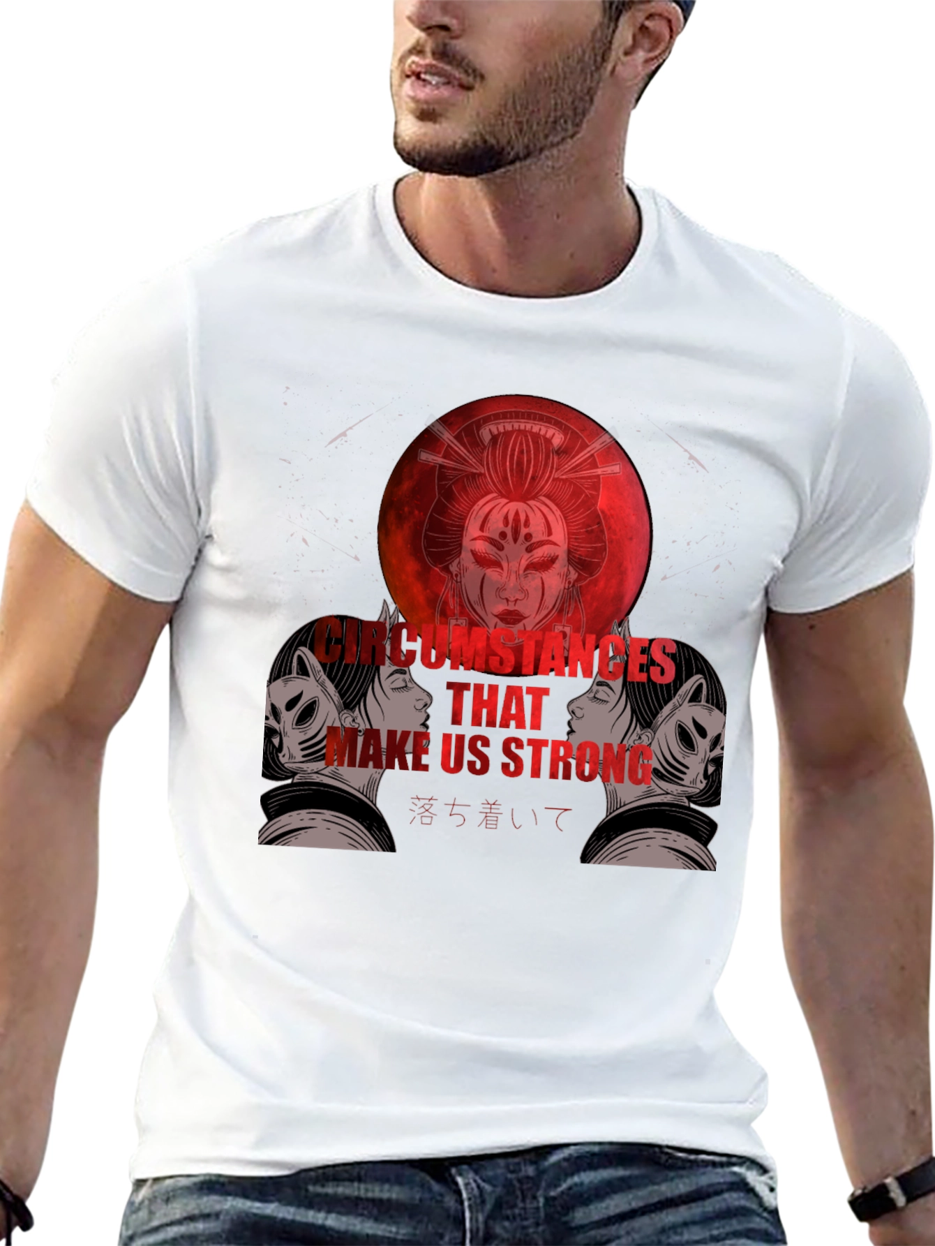 Geisha Graphic Tee - Strong Womens Empowerment Shirt
