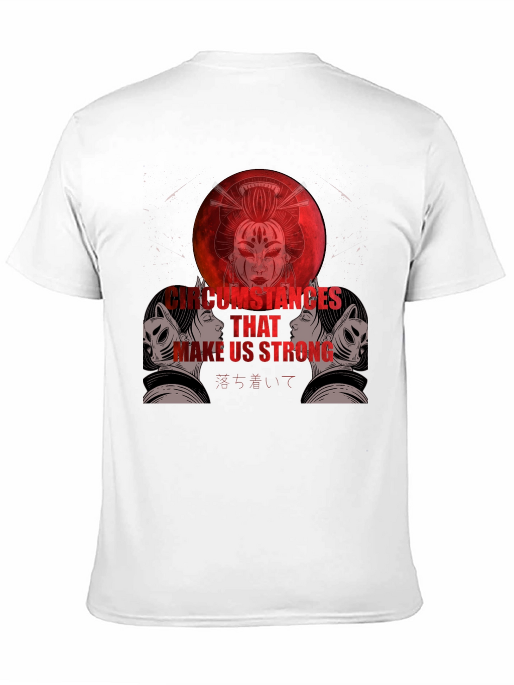 Geisha Graphic Tee - Strong Womens Empowerment Shirt