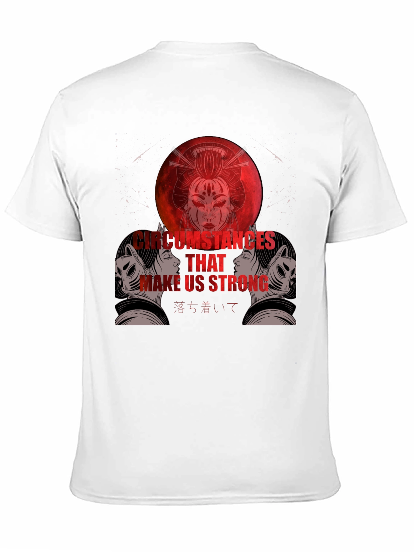 Geisha Graphic Tee - Strong Womens Empowerment Shirt