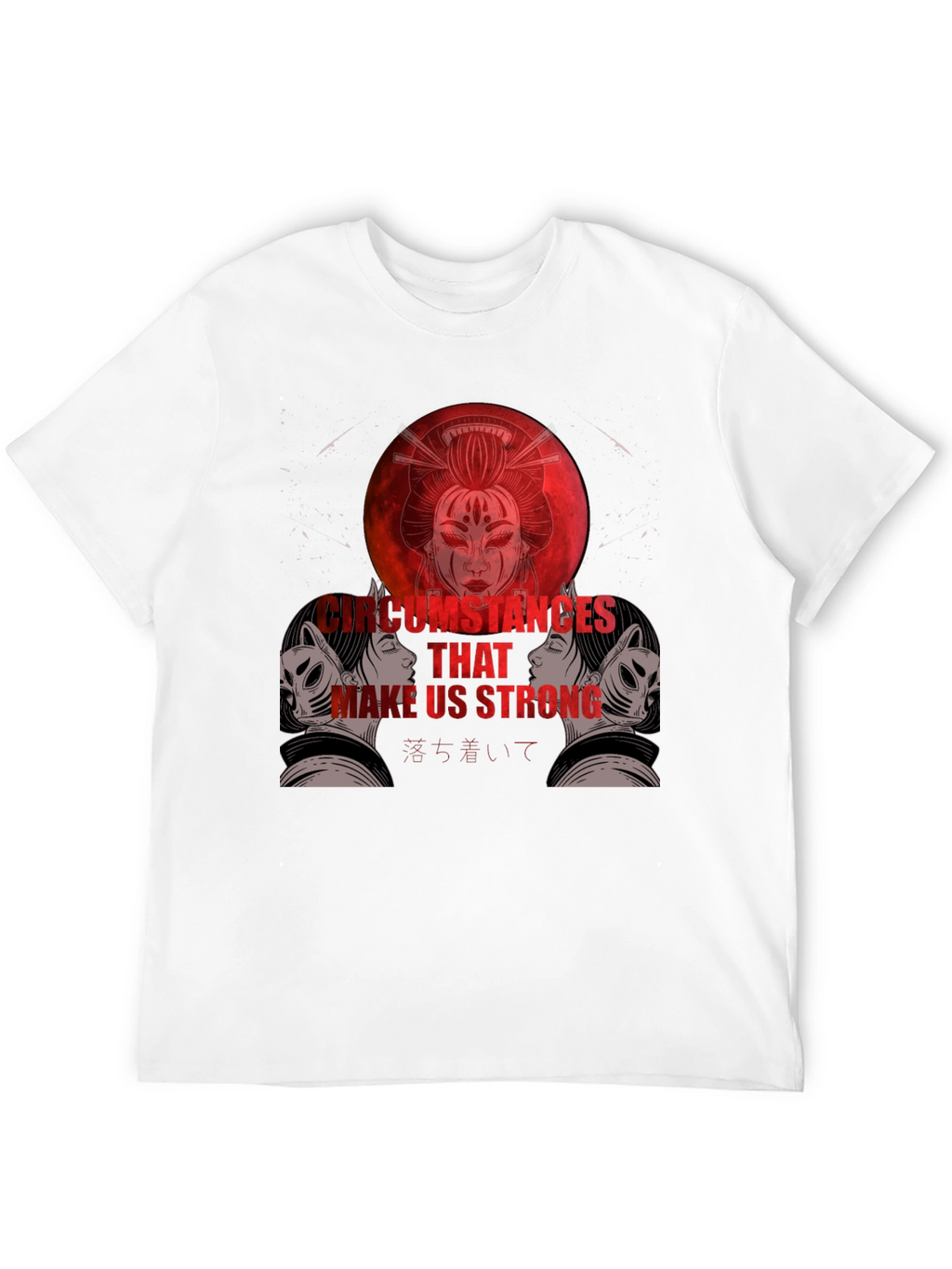 Geisha Graphic Tee - Strong Womens Empowerment Shirt