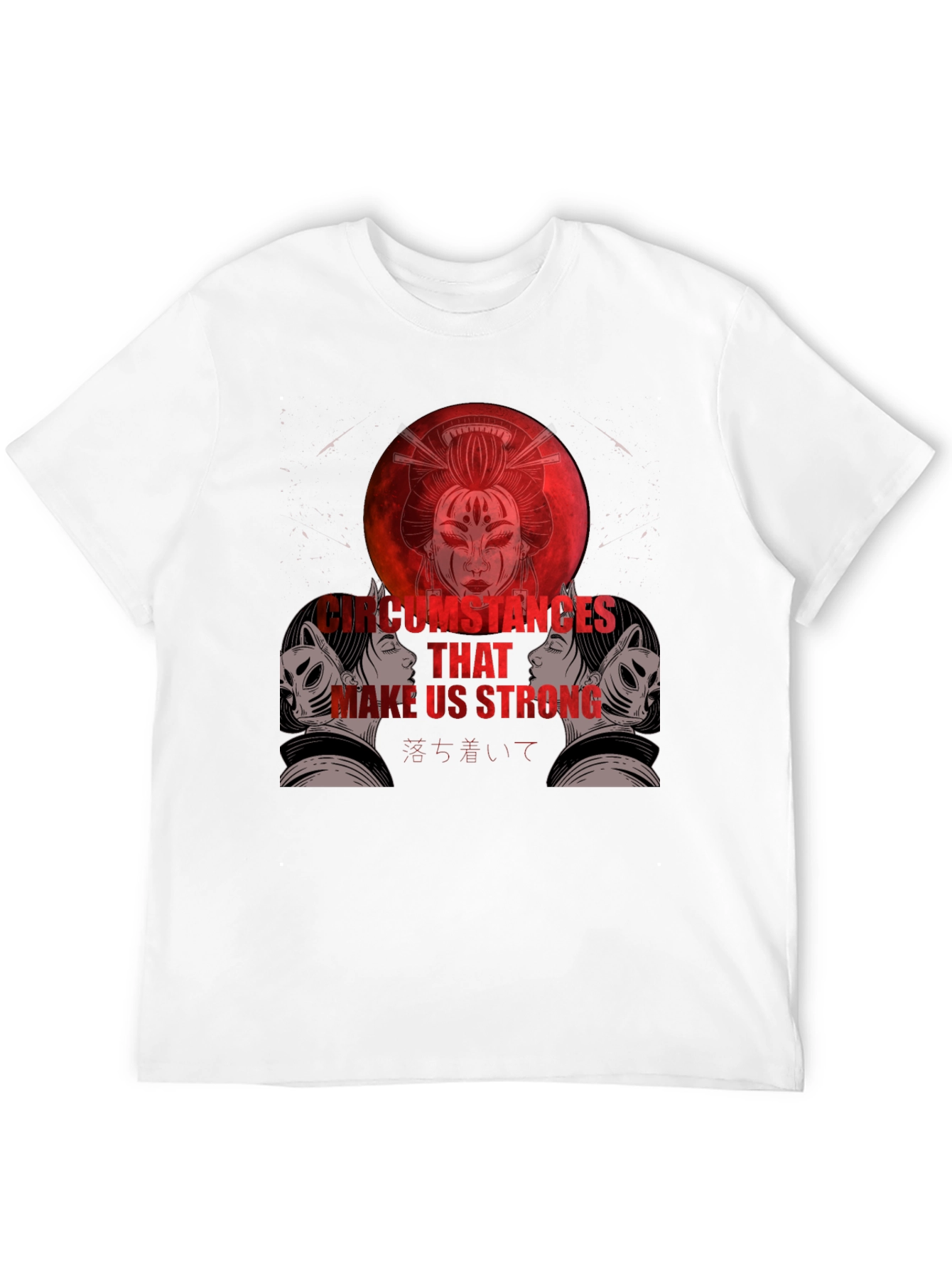Geisha Graphic Tee - Strong Womens Empowerment Shirt