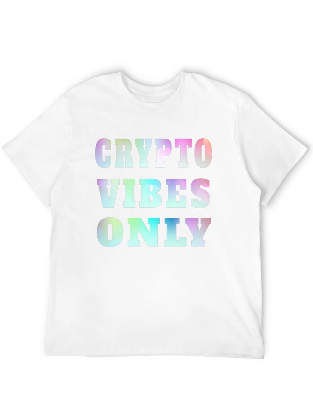 Crypto Vibes Only Graphic Tee - Black