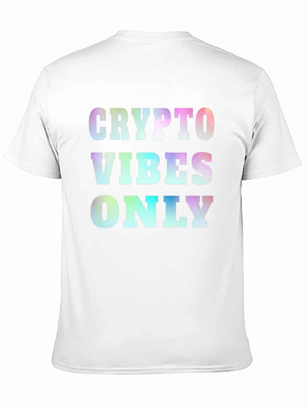 Crypto Vibes Only Graphic Tee - Black