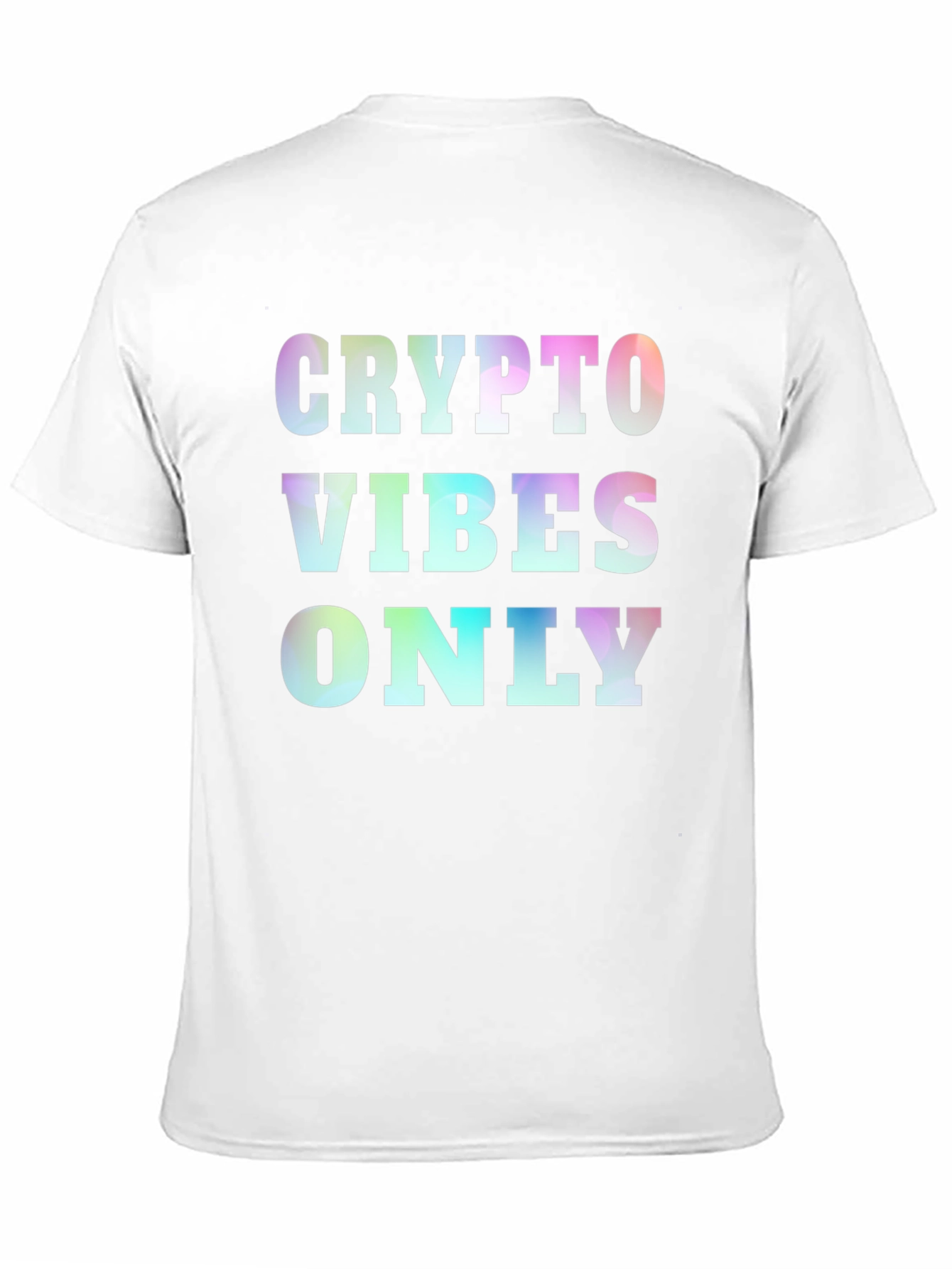 Crypto Vibes Only Graphic Tee - Black