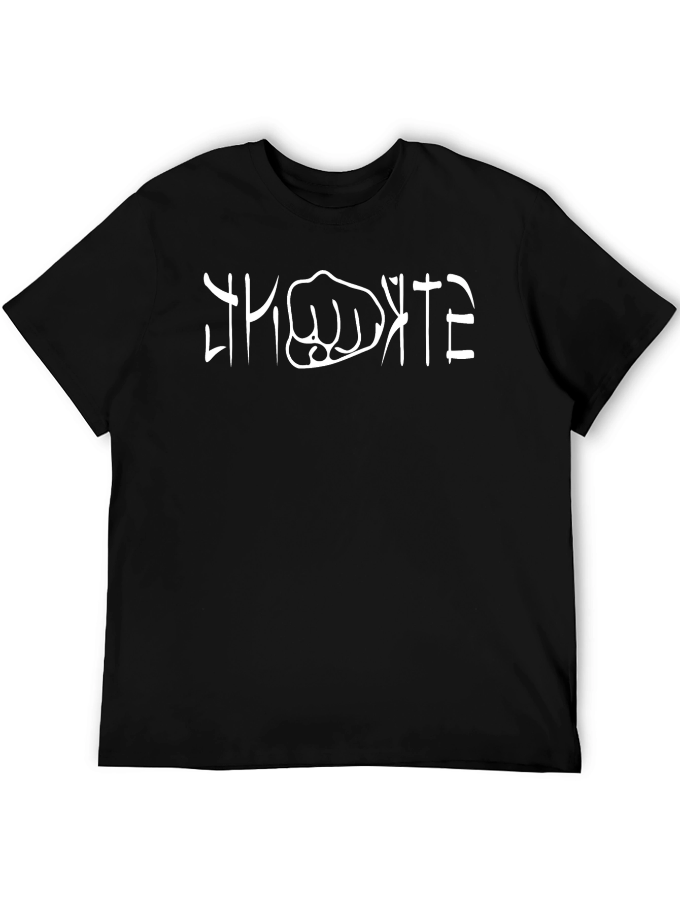 Karate Fist T-Shirt - Black Graphic Tee