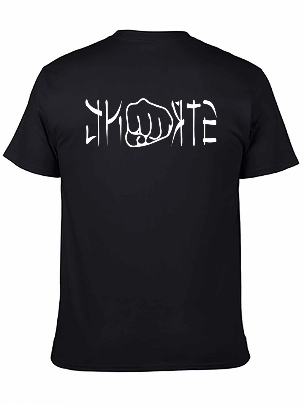 Karate Fist T-Shirt - Black Graphic Tee