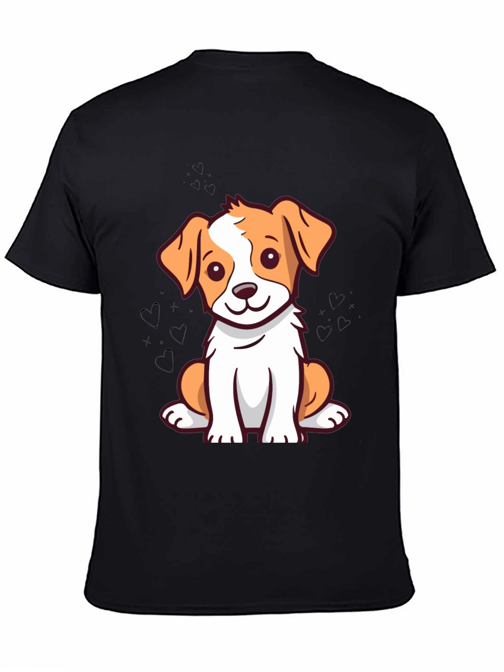 Cute Dog Graphic T-Shirt - Unisex Casual Wear