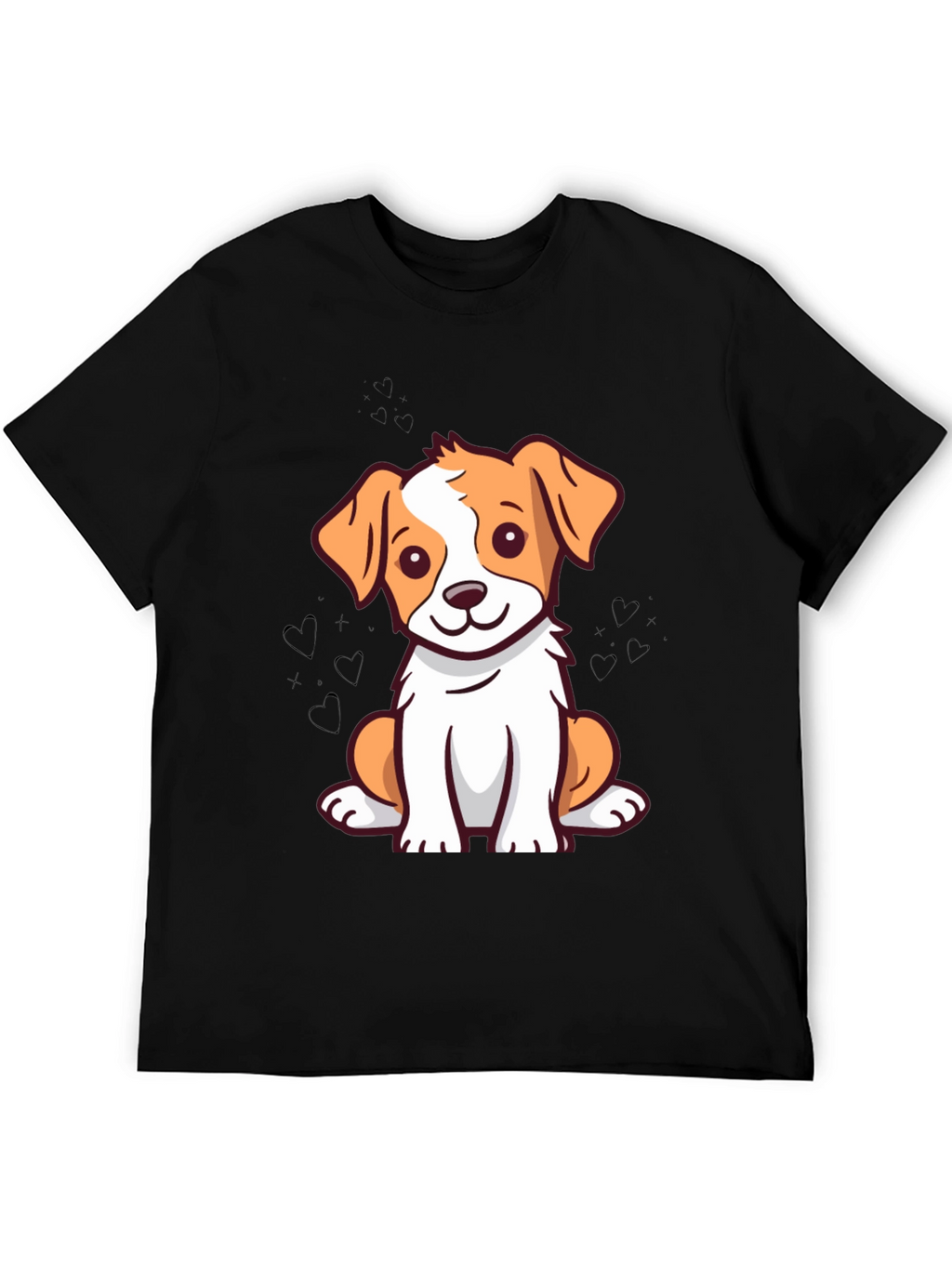 Cute Dog Graphic T-Shirt - Unisex Casual Wear