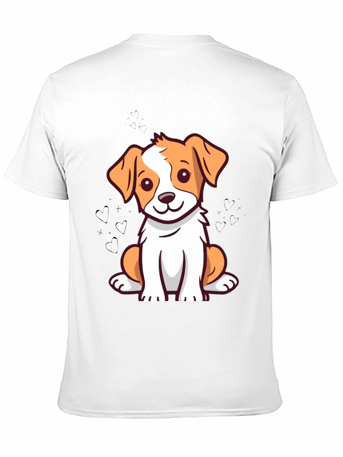 Cute Dog Graphic T-Shirt - Unisex Casual Wear