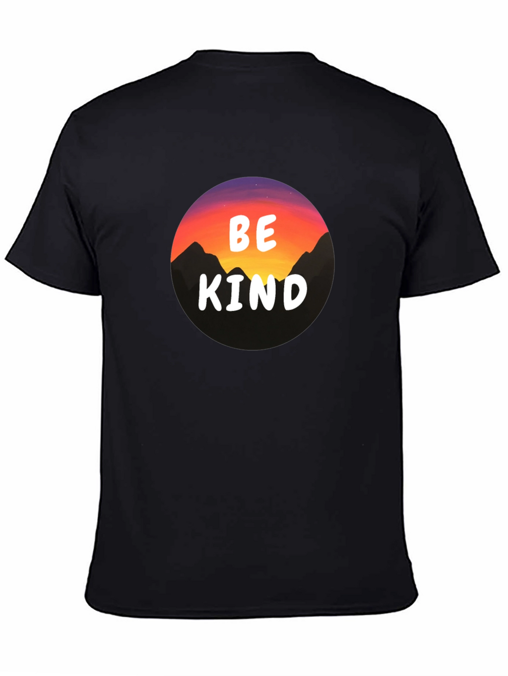 Be Kind Mountain Sunset Graphic Tee